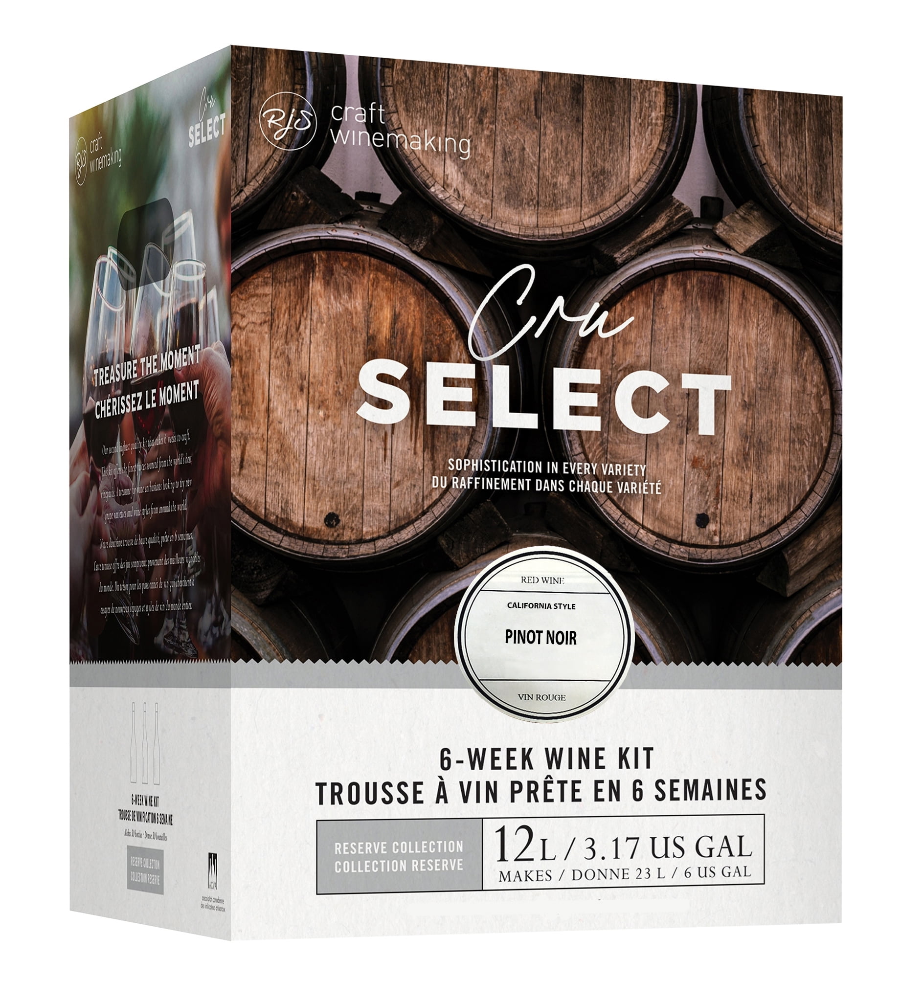 Wine Ingredient Kit - CRU SELECT California Style Pinot Noir