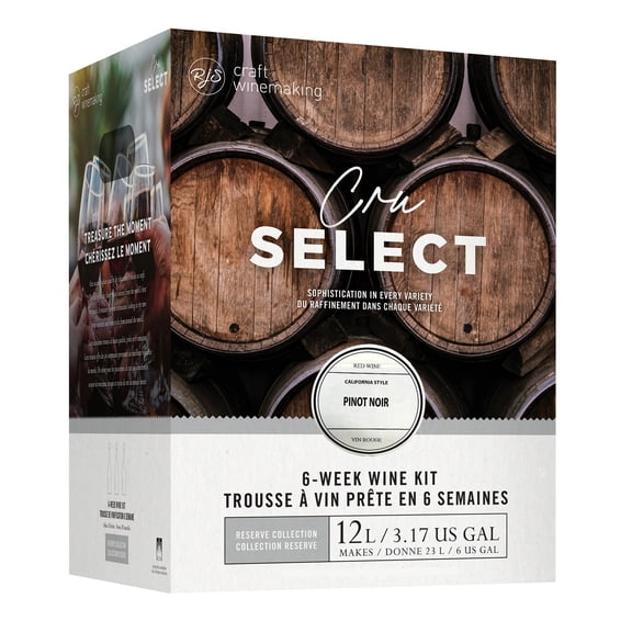 Wine Ingredient Kit - CRU SELECT California Style Pinot Noir