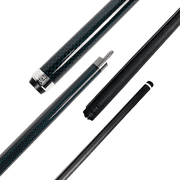 Cru5h Billiards Fade to Black Series Carbon Fiber Pool Cue Stick - 58 Pool Cue