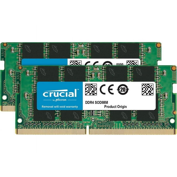 Crucial 16GB (2 x 8GB) 260-Pin DDR4 SO-DIMM DDR4 3200 (PC4 25600) Laptop Memory Model CT2K8G4SFRA32A