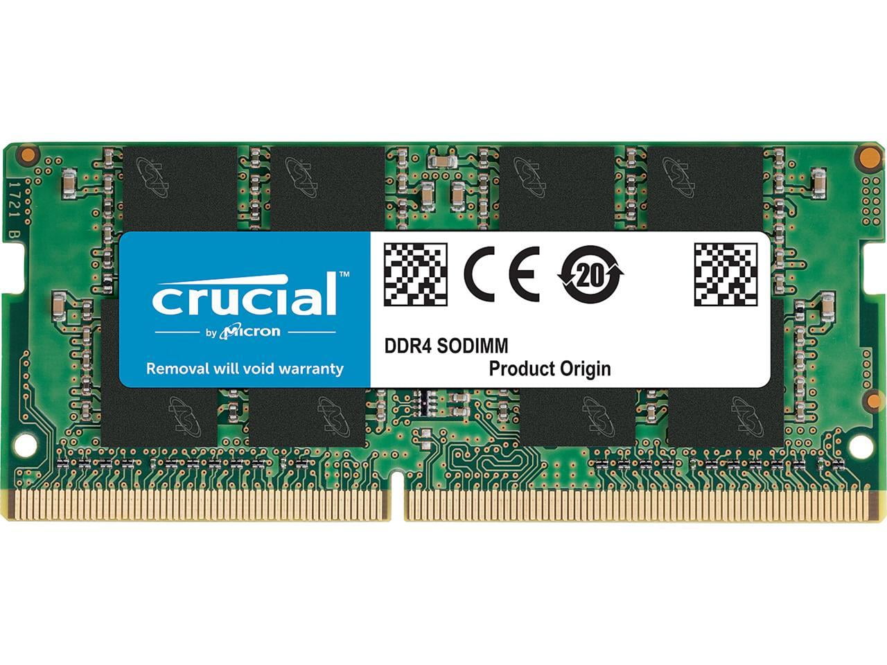Crucial 16GB 260-Pin DDR4 SO-DIMM 3200 (PC4 25600) Laptop Memory Model - Walmart.com