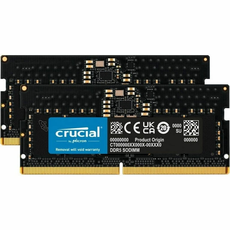 Crucial 16GB DDR5 SDRAM Memory Kit (2 x 8GB) for Desktop PC