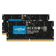 Crucial 32GB (2 x 16GB) 262-Pin DDR5 SO-DIMM DDR5 5600 Laptop Memory Model CT2K16G56C46S5