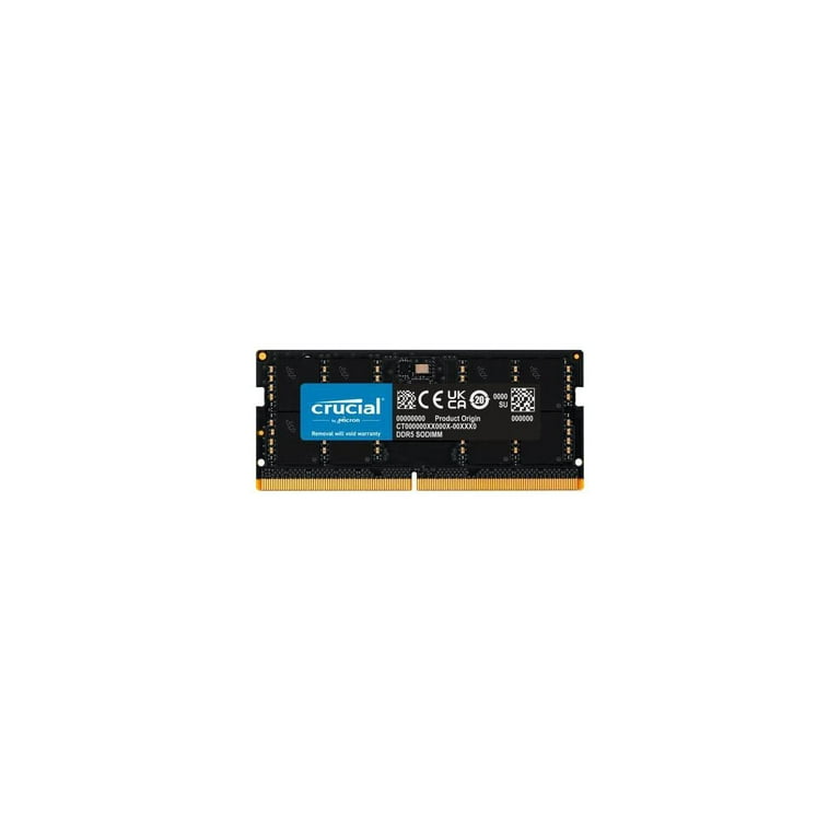 Crucial 32GB DDR5 5600 (PC4 44800) RAM for Laptop, 262-Pin
