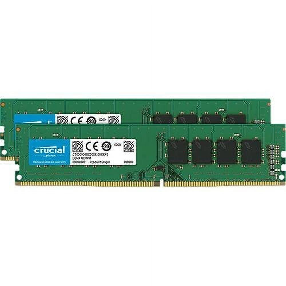 Crucial 32GB Kit DDR4 2666 MT/s RAM for Desktop PC - 288-Pin DIMM