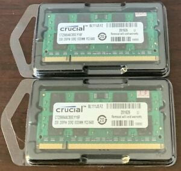 4GB (2x2GB) RAM Memory Kit – Upgrade For Dell Latitude D620, D820, D420, D520 & Precision M65, M90 Laptops