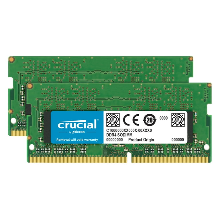 Crucial 64GB DDR4 SDRAM Memory Kit for Notebook - 3200MHz