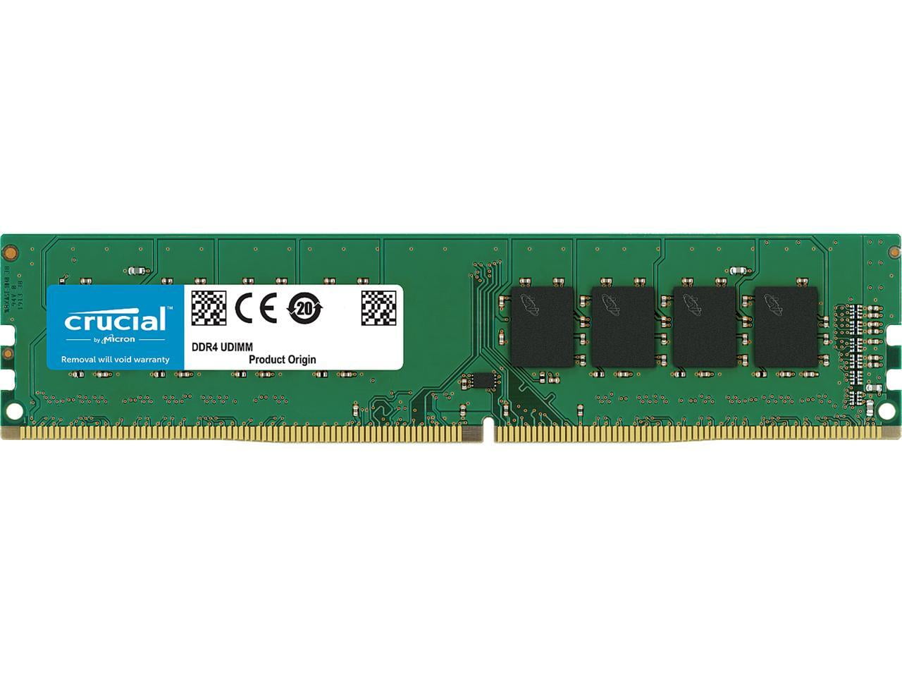 Crucial 8GB DDR4 3200 Gaming PC RAM, 288-Pin Desktop Memory Model