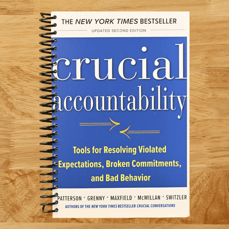 Crucial Accountability: Tools for Resolving Violated Expectations, Broken Commitments, and Bad Behavior, Second Edition ( Paperback) (Sprial bound)