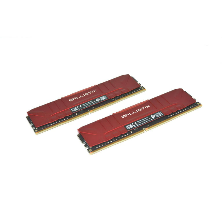 Barrette mémoire 8Go DIMM DDR4 Ballistix RGB PC4-24000 (3000 Mhz) (Blanc) à  prix bas