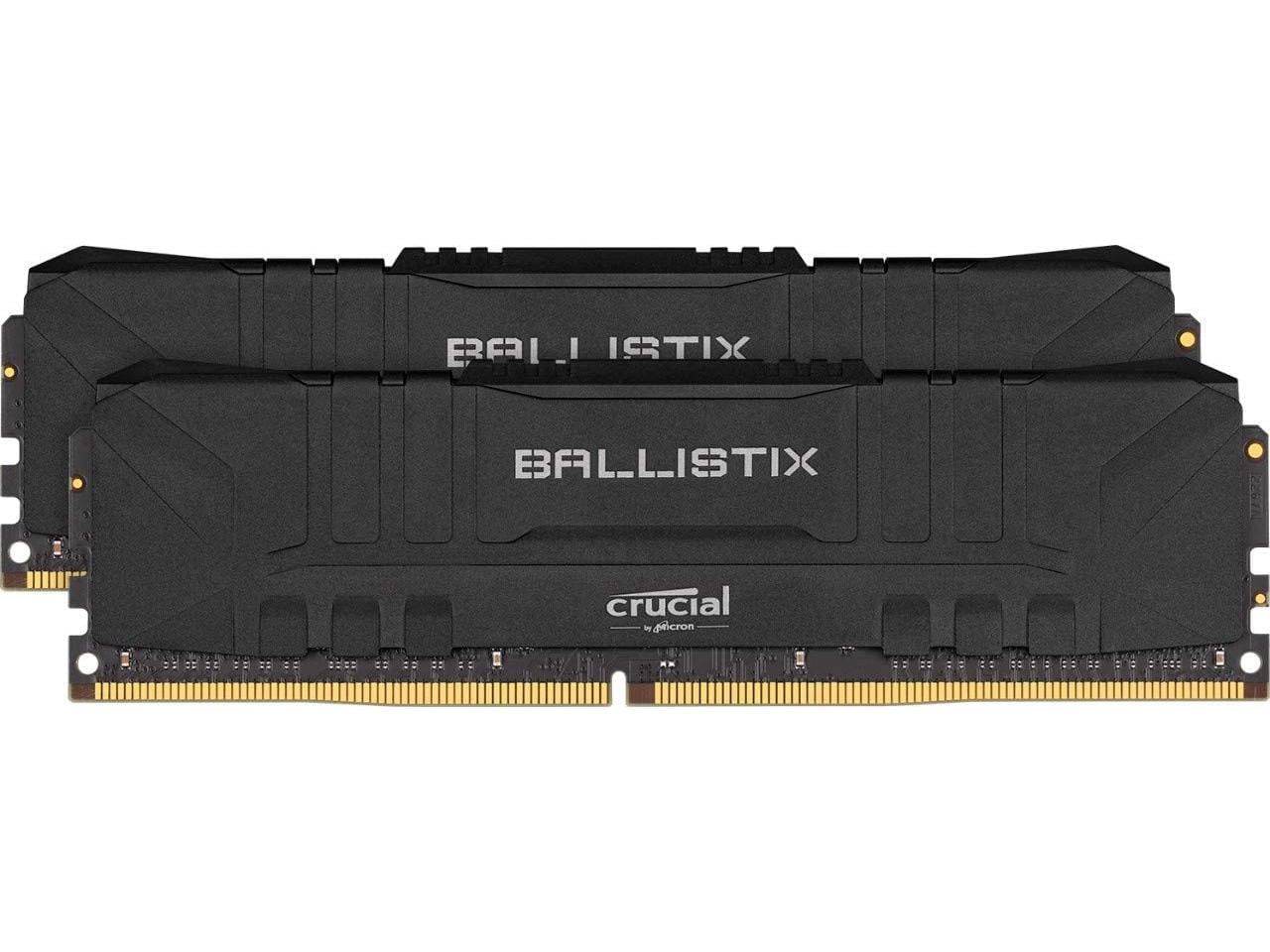 Crucial Ballistix 16GB (2x8GB) DDR4 PC4-28800 3600 MHz DIMM Memory BL8G36C16U4B.M8FE1