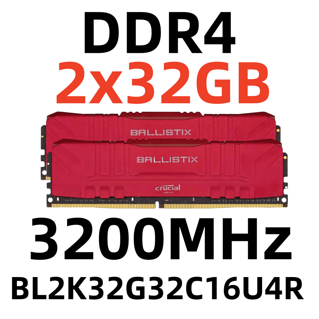 Crucial-Ballistix-DDR4-64-GB-