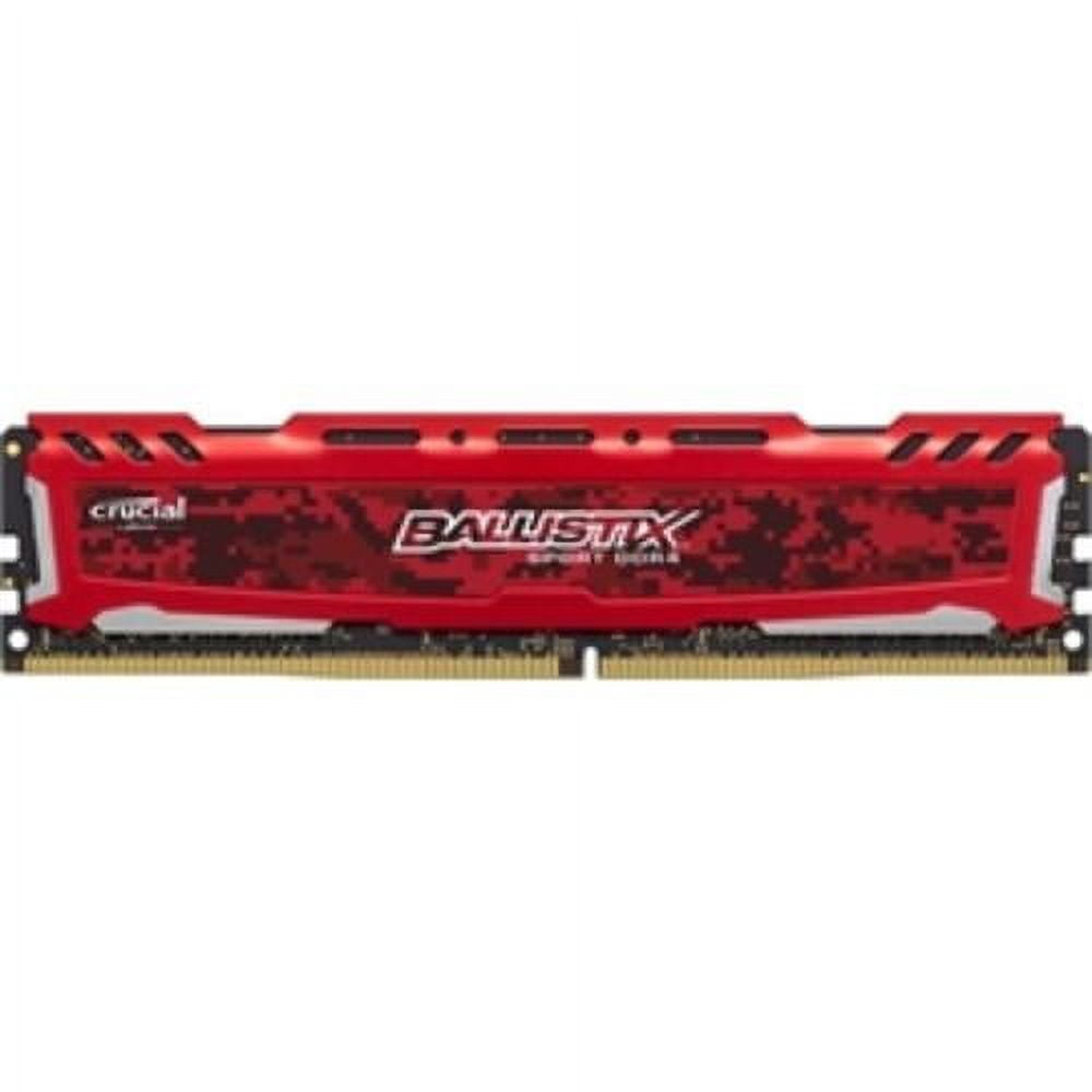 "Crucial Ballistix Sport LT Red 8GB DDR4-2400 UDIMM - BLS8G4D240FSEK