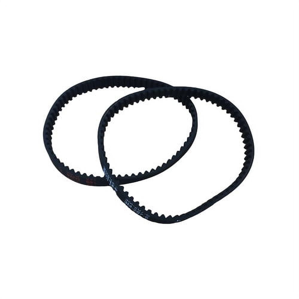 Crucial Belts Fit Shark Series Vacuum NV350, HV400, NV500 Models Durable Plastic, Set of 2