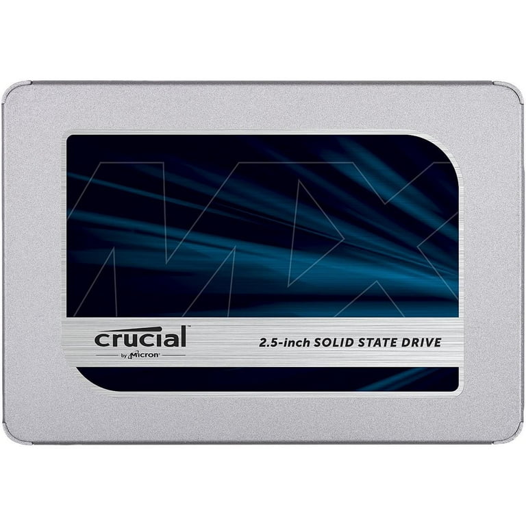 Crucial MX500 500GB 3D NAND SATA 2.5 Inch Internal SSD, up to 560 MB/s - CT500MX500SSD1 -