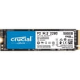 thumbnail image 1 of Crucial P2 500GB M.2 2280 PCI-Express 3.0 NVMe Solid State Drive (Micron 3D NAND), 1 of 5