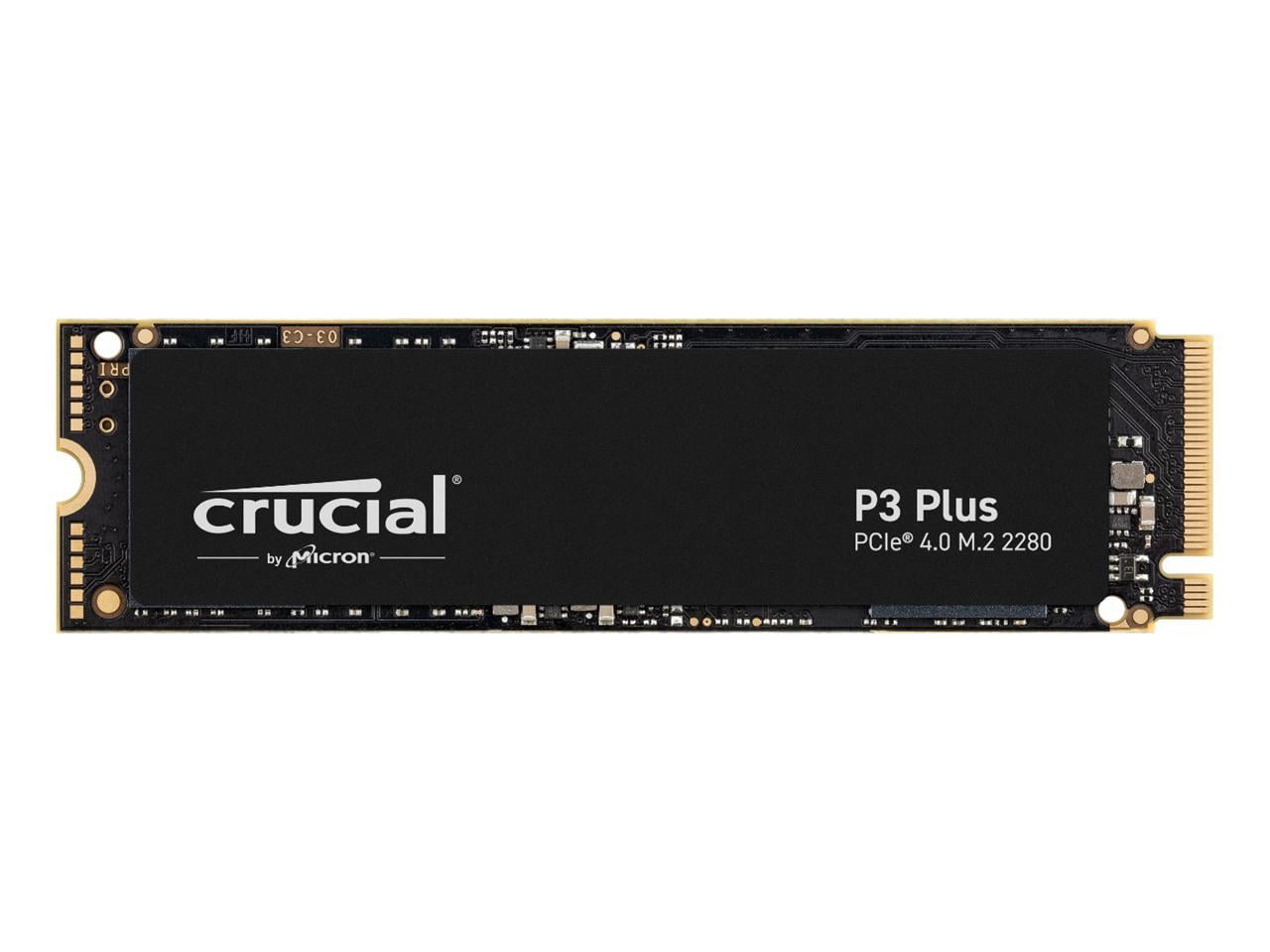 Crucial P3 Plus 500GB 1TB 2TB 4TB PCIe 4.0 3D NAND NVMe M.2 SSD, Up to  5000MB/s,Original and New