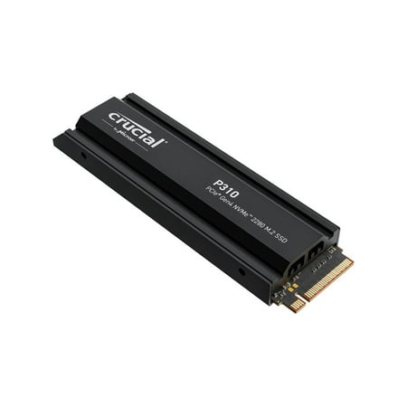 Crucial - P310 1TB Internal SSD PCIe Gen 4 x4 NVMe M.2 with Heatsink for PS5
