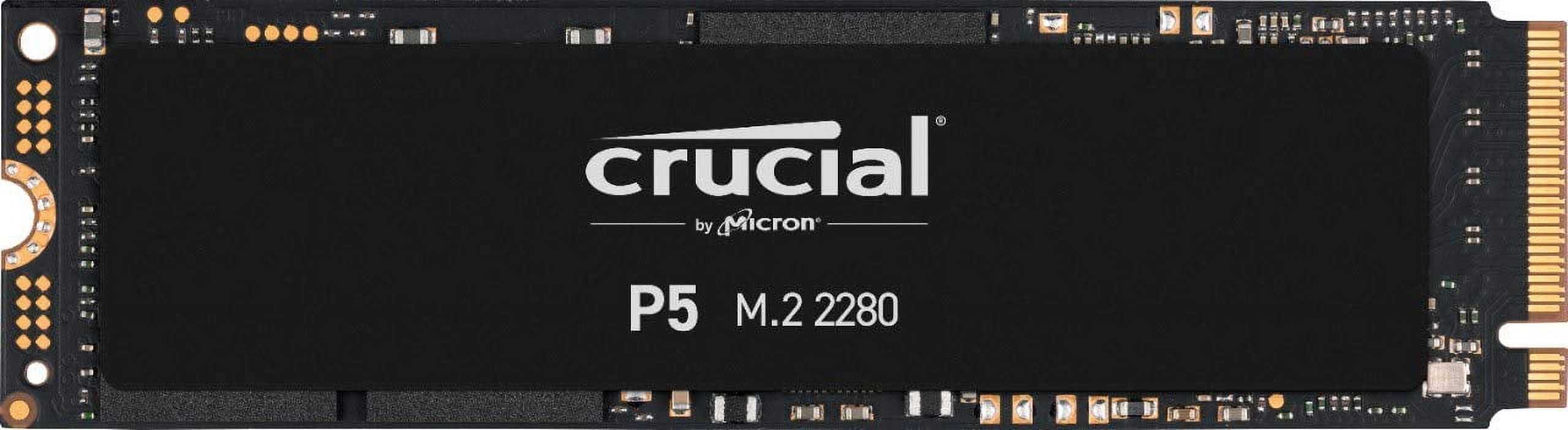 Crucial P5 1TB 3D NAND NVMe Internal SSD, up to 3400MB/s