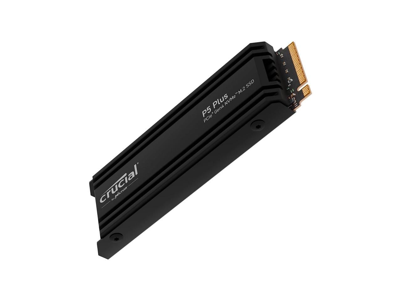 Crucial P5 Plus 2TB M.2 2280 Gaming SSD with Heatsink, PCI-Express