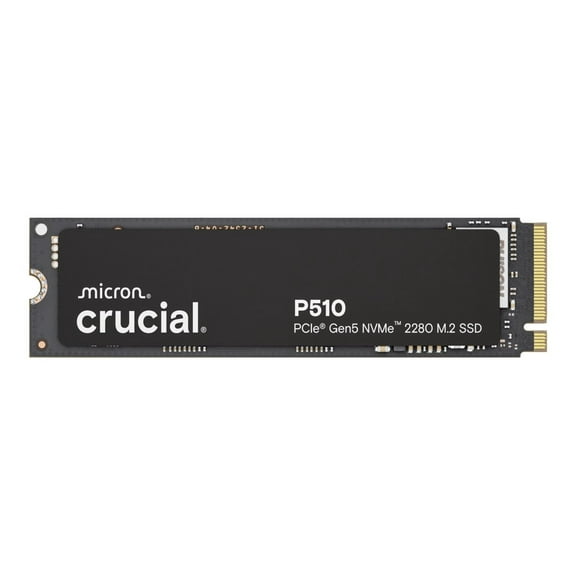 Crucial P510 1TB NVMe PCIe Gen5 M.2 2280 Internal Gaming SSD