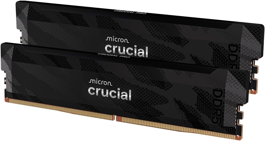 Crucial Pro CP2K16G64C32U5B DDR5 RAM 32GB Kit (2x16GB), 6400MHz