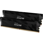Crucial Pro CP2K16G64C32U5B DDR5 RAM 32GB Kit 2x16GB, 6400MHz CL32, Overclocking Desktop Gaming Memory, Black