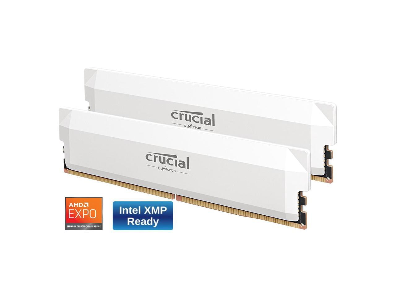 メモリー crucial DDR5 32GB 2x16GB CP2K16G60C36U5W Crucial Pro Overclocking 32GB (2 x 16GB) DDR5 6000 (PC5