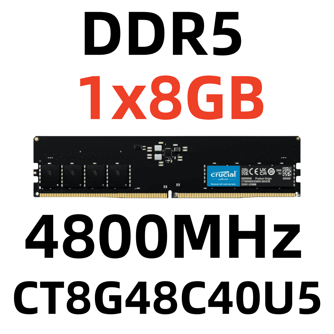 Crucial 32GB DDR4 3200 PC4 25600 Gaming Computer RAM, 288
