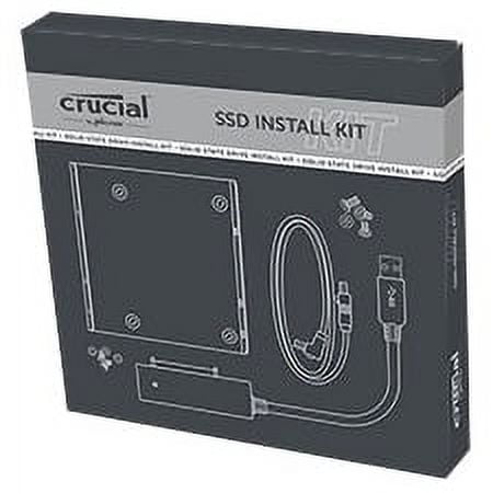 Crucial SSD Install Kit - Storage bay adapter - 3.5 to 2.5 