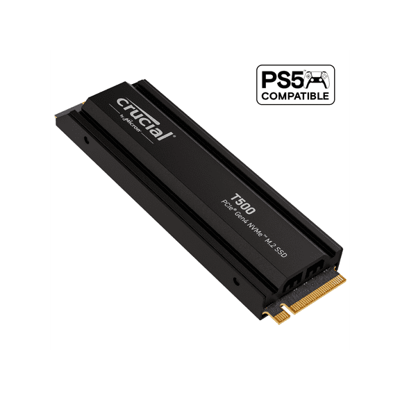 Crucial T500 1TB PCIe Gen4 NVM