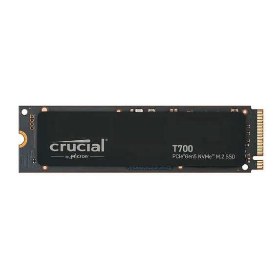 Crucial T700 Gen5 NVME M.2 SSD 2280 2TB PCI-Express 5.0 x4 TLC NAND² Internal Solid State Drive (SSD) CT2000T700SSD3