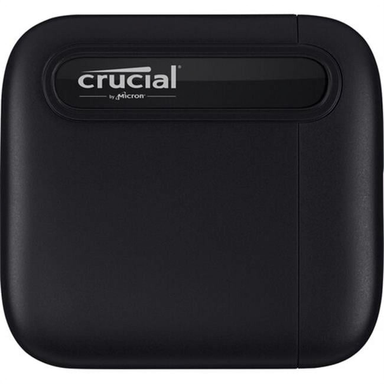 Crucial X6 1TB Portable SSD - Up to 800 MBs - USB 3.2 - External Solid State Drive, USB-C - CT1000X6SSD9