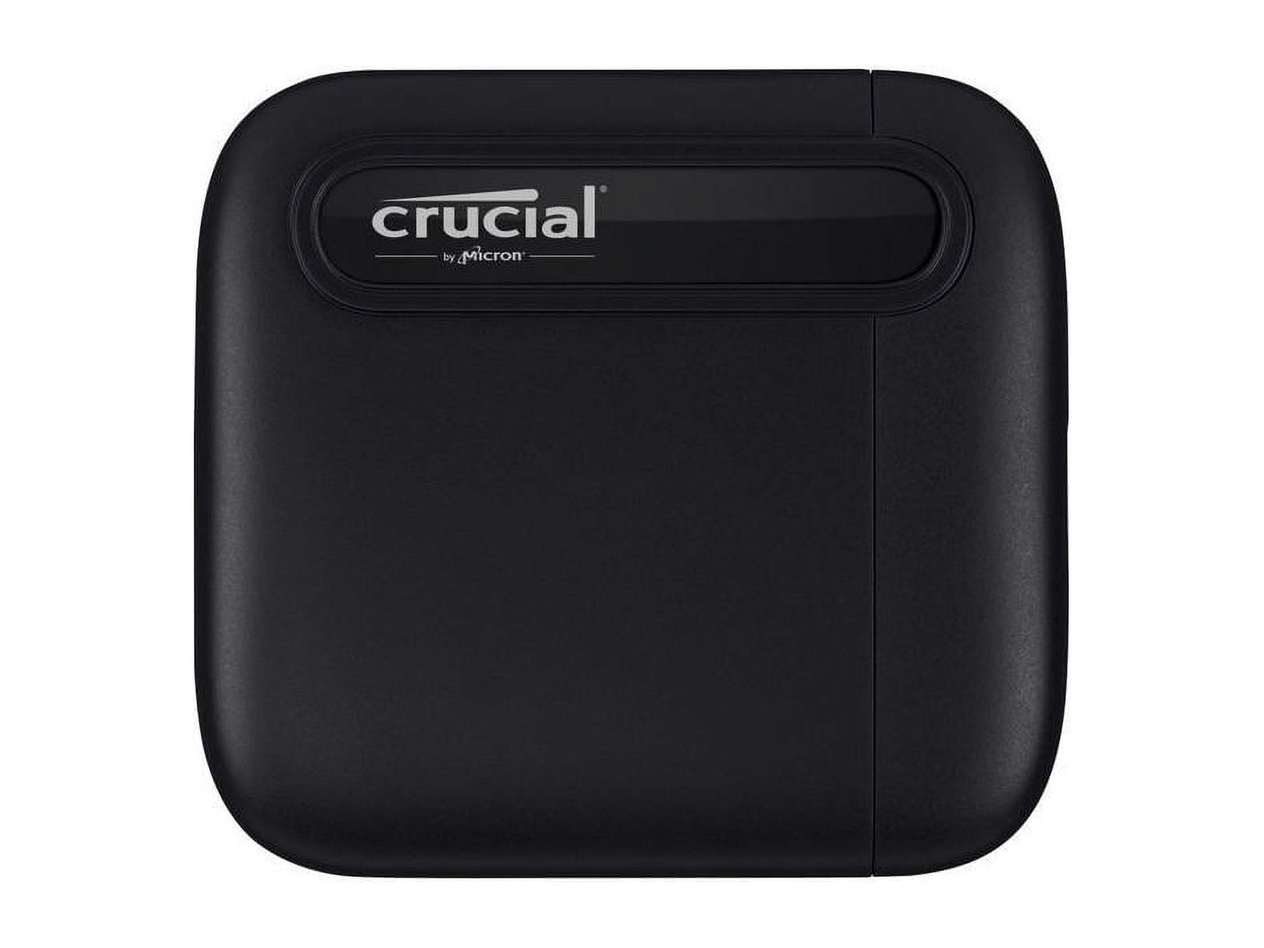 Crucial X6 SE 2TB External USB-C/USB-A Portable SSD Black CT2000X6SSD9SE -  Best Buy