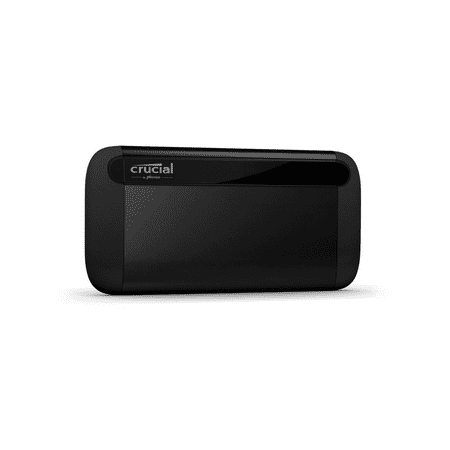 Crucial - X8 1TB External USB-C 3.2 Gen 2/USB-A Portable SSD