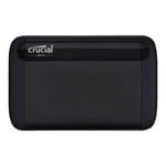 Crucial X8 2TB Portable SSD - Up to 1050MB/s - PC and Mac - USB 3.2 External Solid State Drive - CT2000X8SSD9