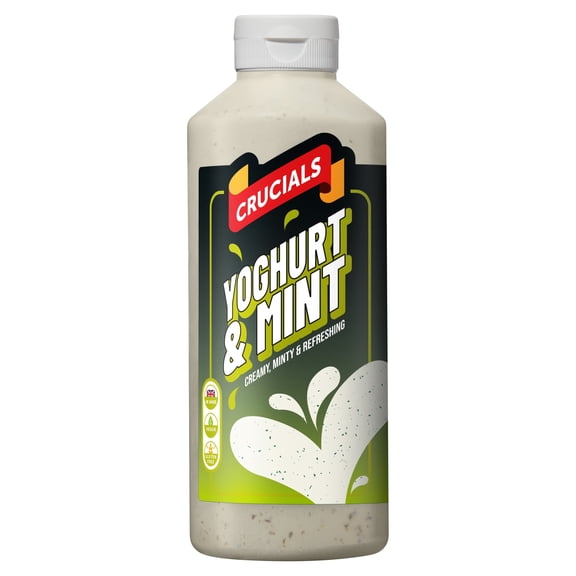 Crucials Yogurt & Mint Sauce 500Ml, Imported from Britain