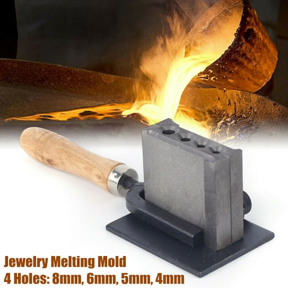 Crucible Casting Refining Scrap Melting Ingot Mold for Gold Silver Mold cast iron