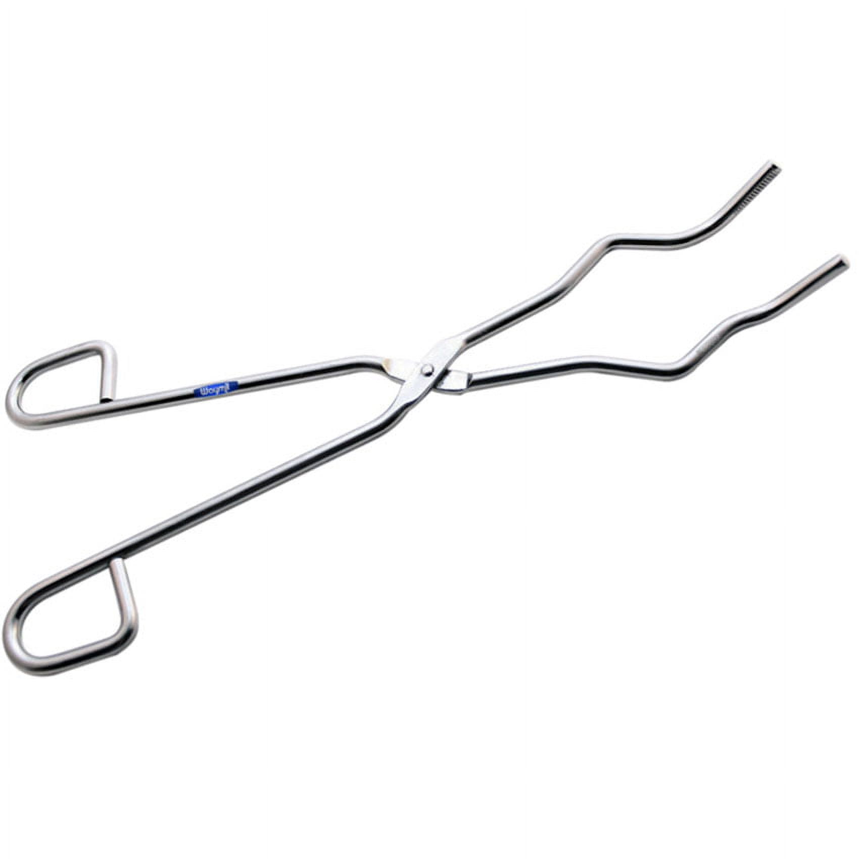 Crucible Tongs Melting Crucible Tong Dish Holder Stainless Handle 9