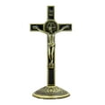 thumbnail image 1 of Crucifix Figurine Crucifix Cross Jesus Crucifixion for Prayers Detachable Alloy Religious Cross Altar Decor Tabletop A, 1 of 9