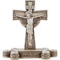thumbnail image 1 of Avalon Gallery N0001 Crucifix Lenten Candleholder, Candle holder only, 1 of 5