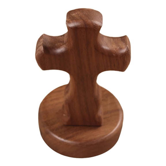 Crucifix Tabletop Home Decors Altars Centerpieces Crosses Ornament with Stand