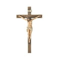 thumbnail image 1 of Crucifix Wall Cross, Jesus Christ Inspirational Home Décor, Religious Devout Gift, 9.6"H, Renaissance Sculpture Handmade, 1 of 9