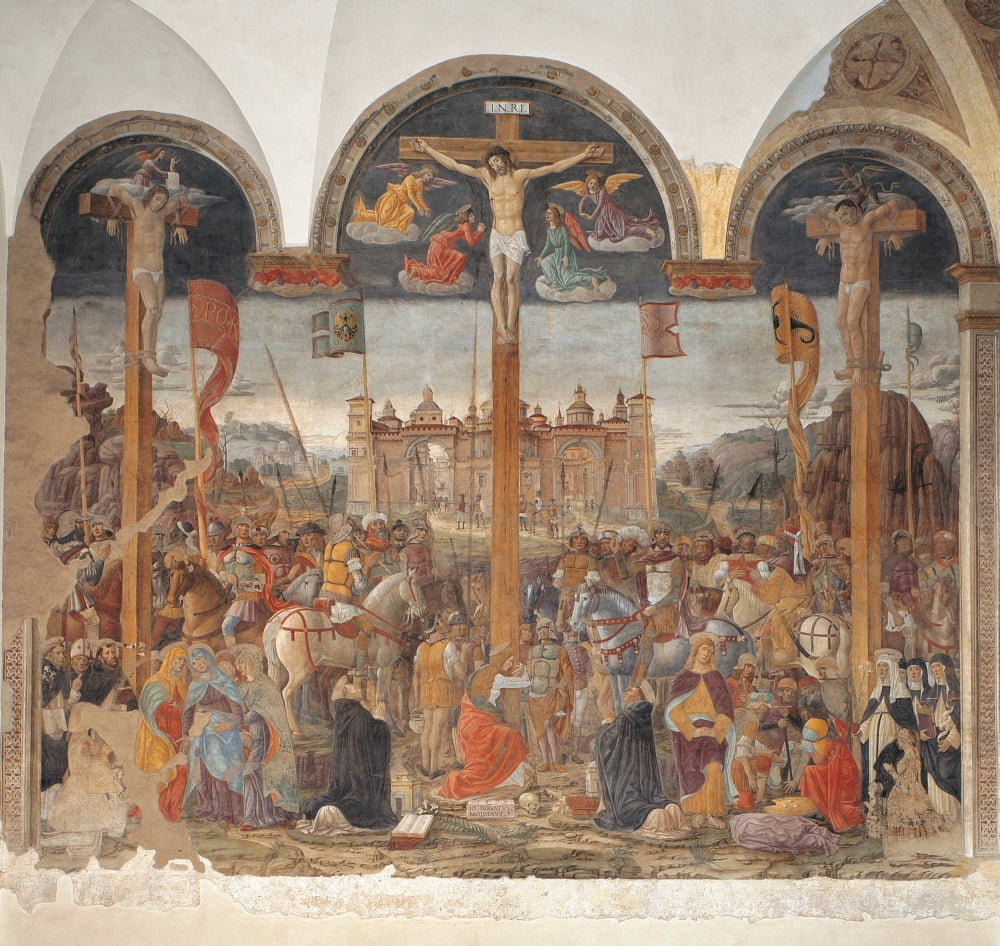 Crucifixion Canvas Art - (24 x 18)