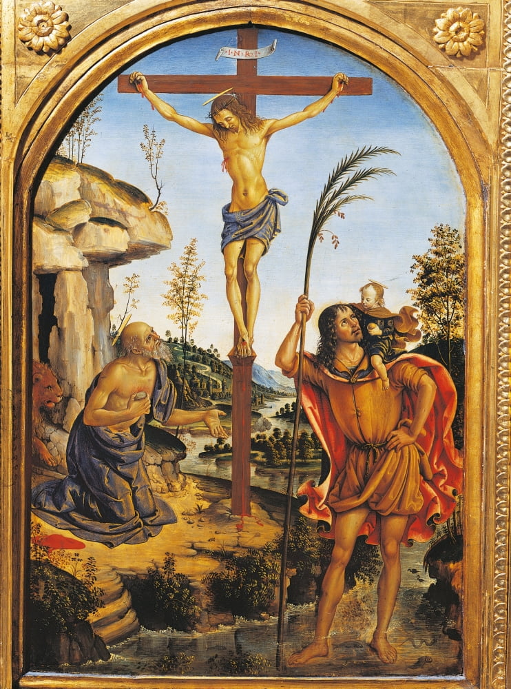 Crucifixion Canvas Art - (24 x 36)
