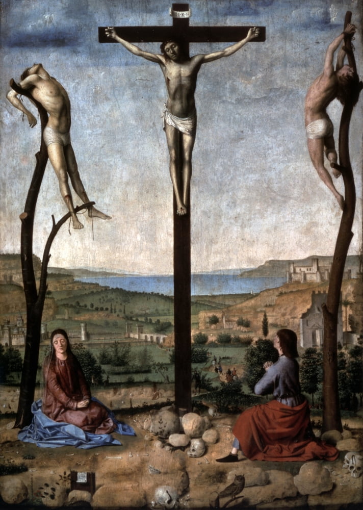 Crucifixion Canvas Art - (24 x 36)
