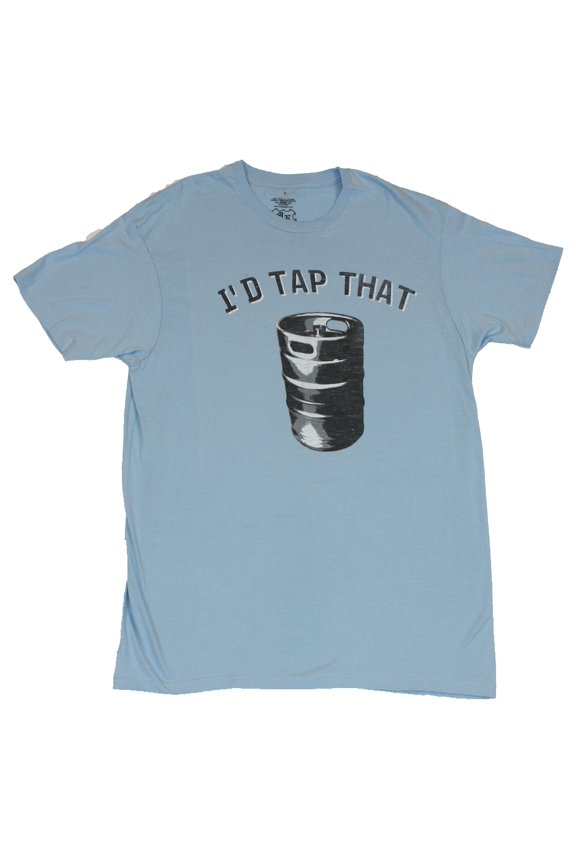 Mens T-Shirt  - I'd Tap That Keg Image