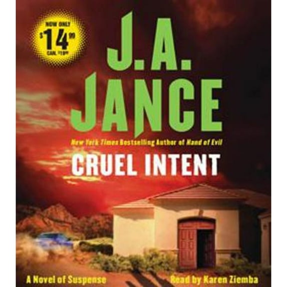 Pre-Owned Cruel Intent (Audiobook) by J a Jance, Karen Ziemba