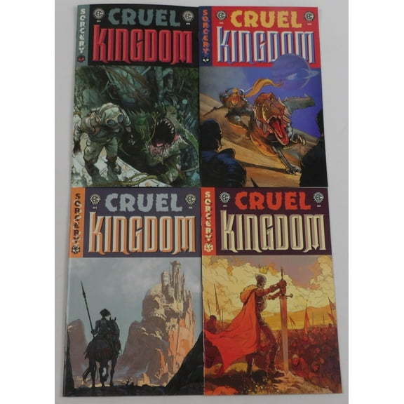 Cruel Kingdom #1-4 VF/NM complete series Cover A Pollina Variants - EC ; Oni