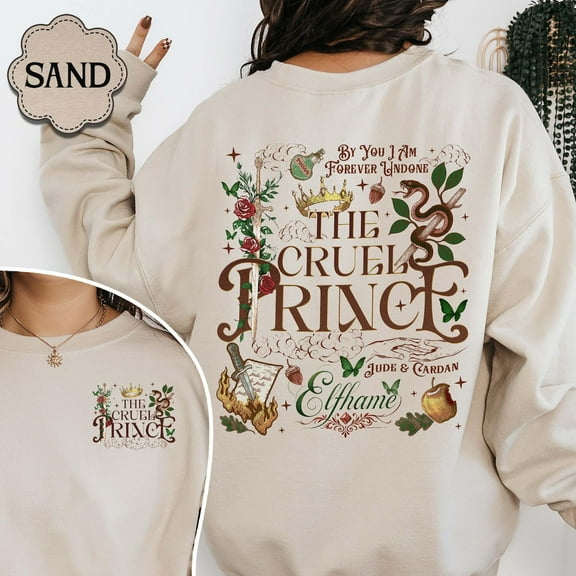 The Cruel Prince Special Edition Sweatshirt, Jude And Cardan Sweatshirt, The Cruel Prince Merch, Jude Duarte, Folk Of The Air, Elfhame Shirt TSHIRT All Size S-5XL